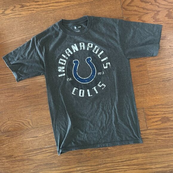 NFL Team Apparel Indianapolis Colts Football Short Sleeve Crew Tee Size Medium - Picture 6 of 8